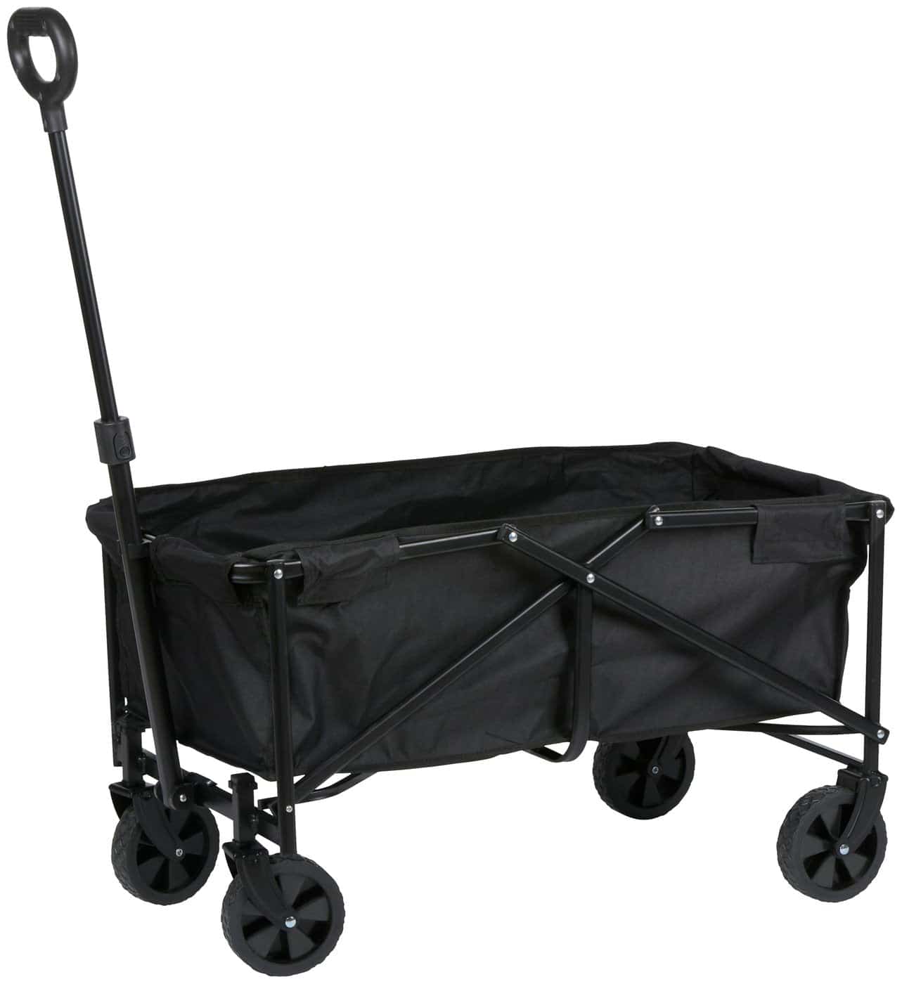 Foldbar Trækvogn 80 cm Praktisk Vogn til Camping, Strand & Have